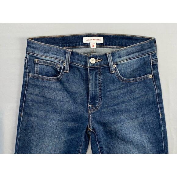 Lucky Brand AVA Mid Rise Skinny Lightweight Stretch Denim Jeans. Women's 27R GUC - Picture 6 of 9